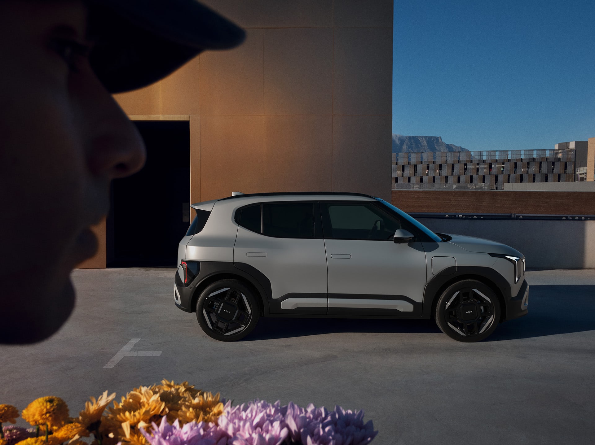 Aerodynamische Silhouette.