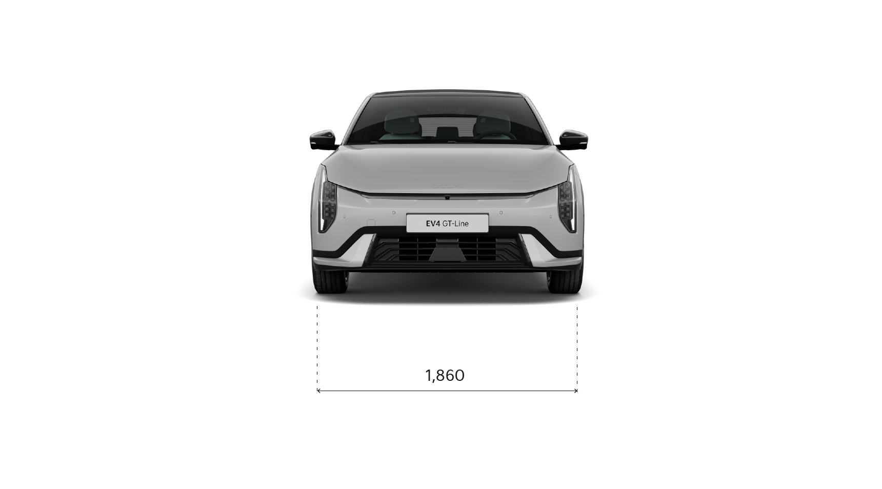 Kia EV4 GT-Line, Frontansicht