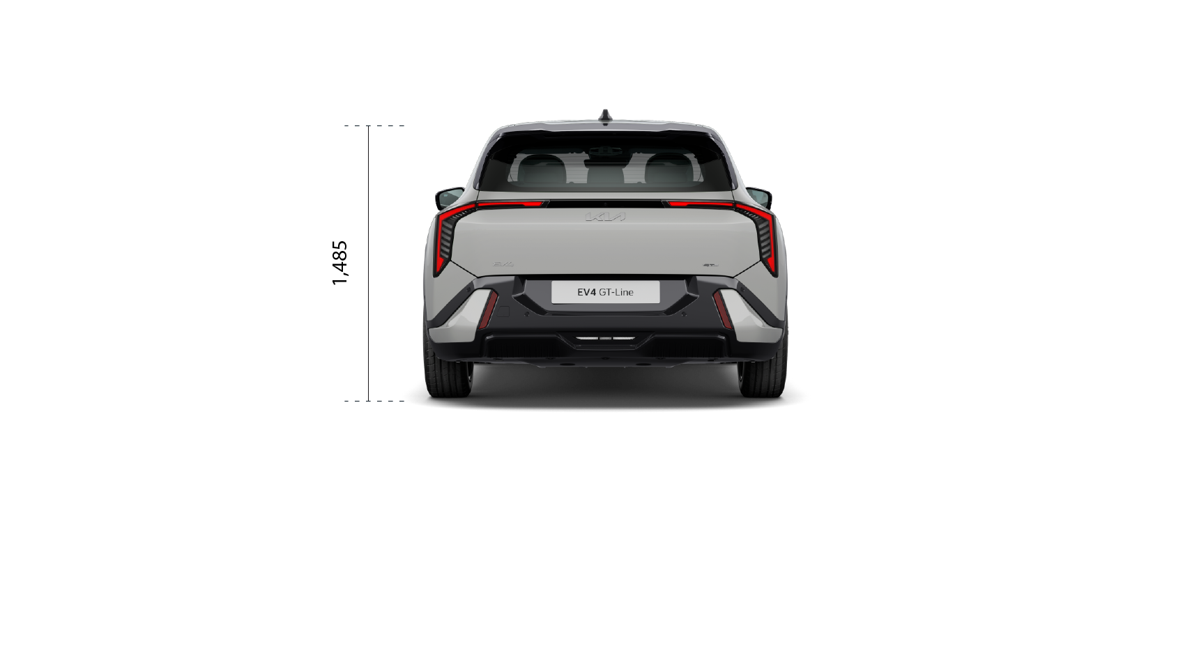 Kia EV4 GT-Line, Heckansicht