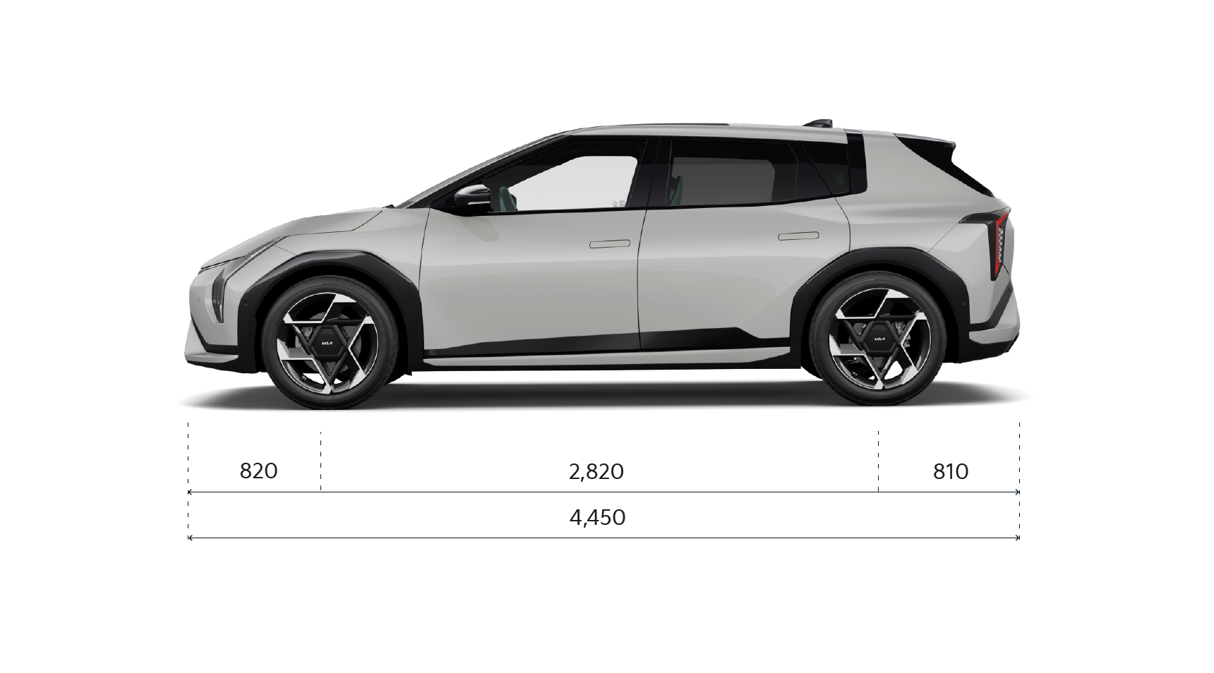 Kia EV4 GT-Line, Seitenansicht